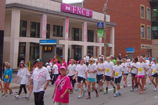 Walk for breast cancer research