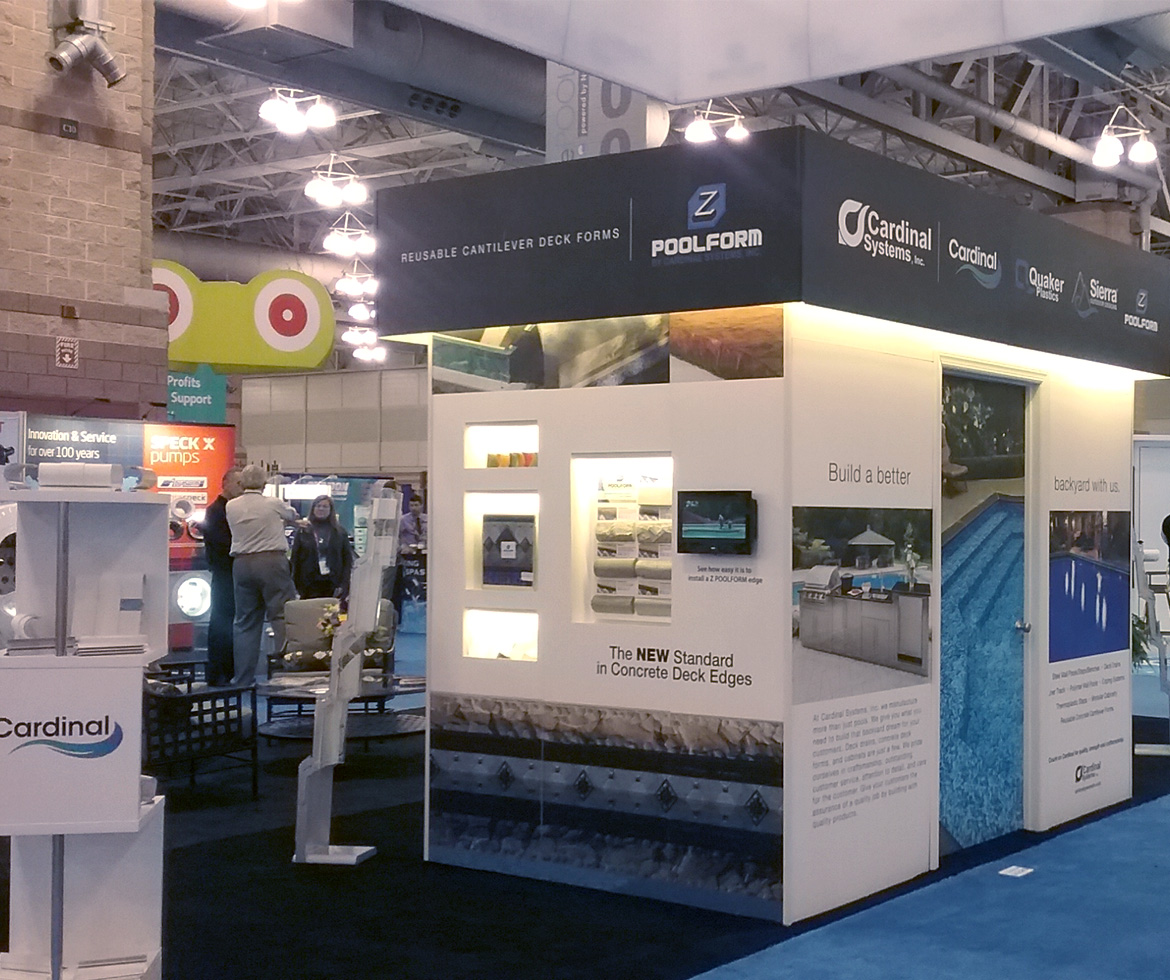 Cardinal Trade Show, booth