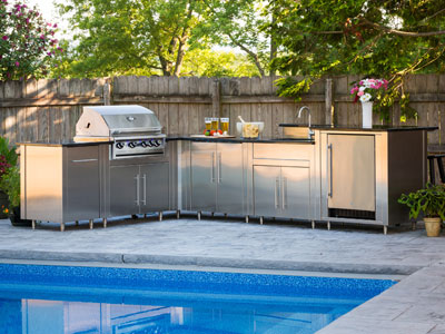 The Blue Ridge by the Poolside