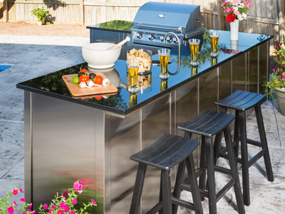 Bar side of the Blue Ridge